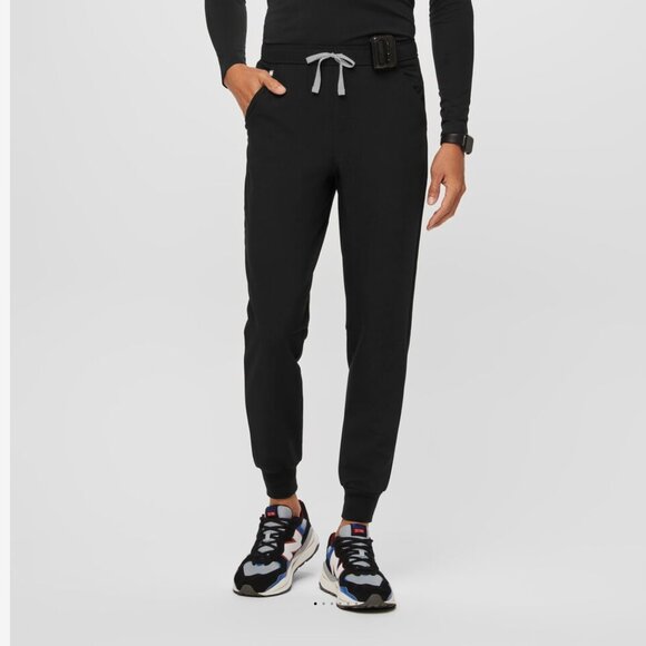 FIGS Tansen Jogger Scrub Pants Black Men's Size Small - Picture 1 of 11